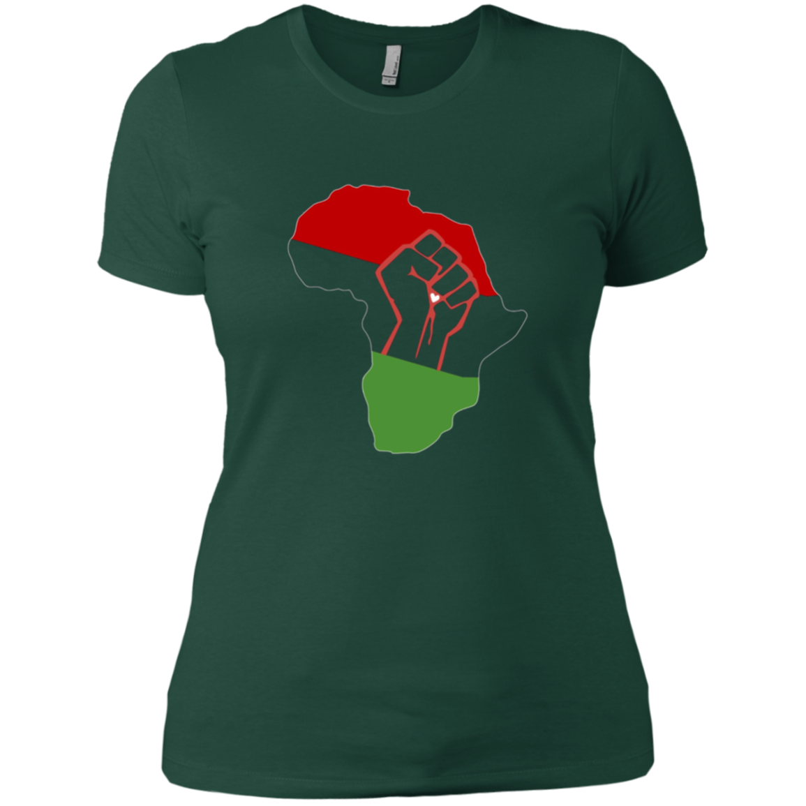 Africa T-Shirt Pan-African American Decent Africa Continent