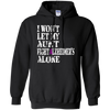 Image of Alzheimer's Awareness T Shirt For Aunts Purple Ribbon Tee