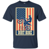 Image of American Flag Patriotic Motocross Dirt Bike Shirt