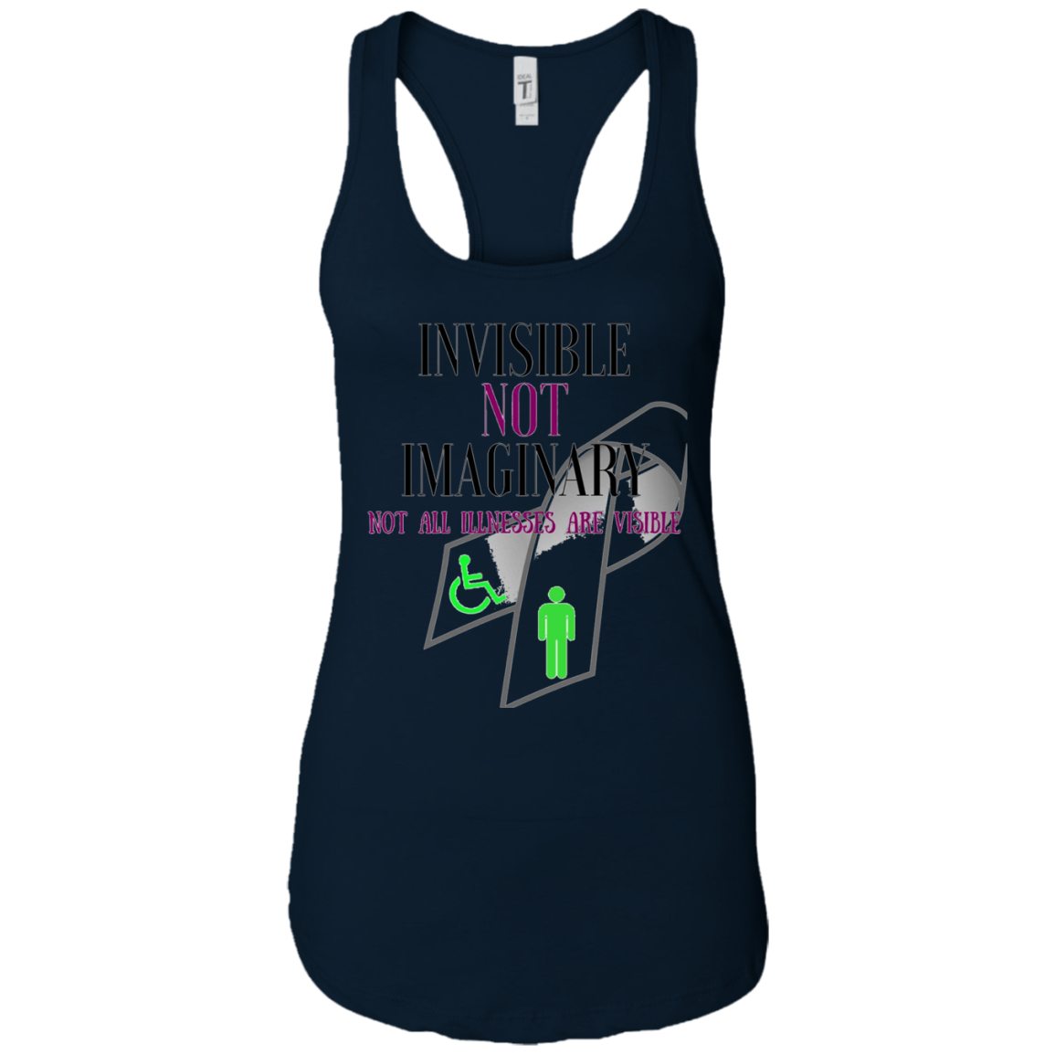 Chronic Pain, Invisible Illness, Spoonie Awareness T-shirt