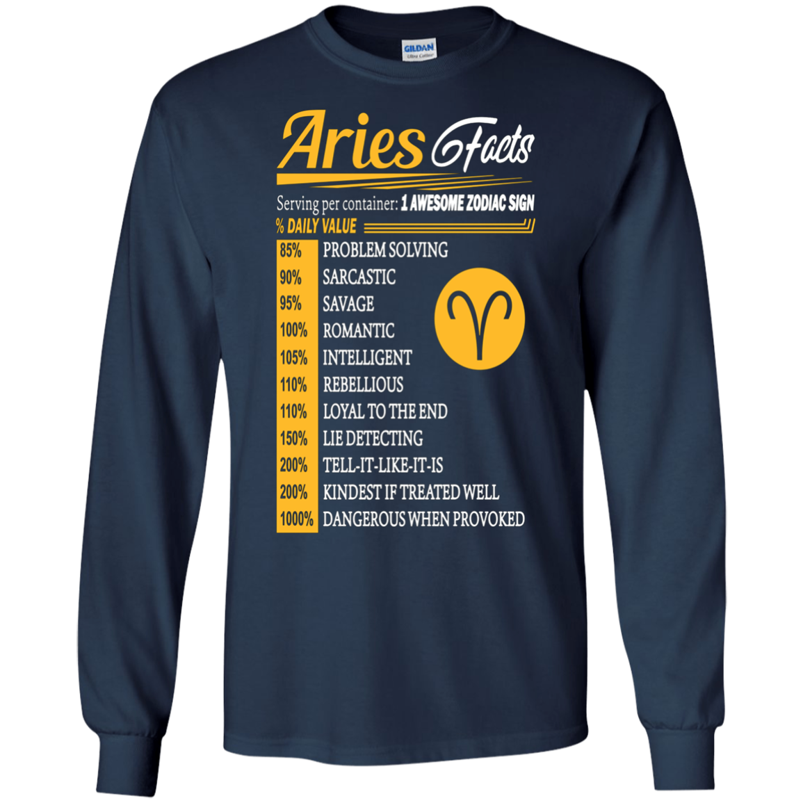 Aries facts t shirt-top signs to spot a true aries