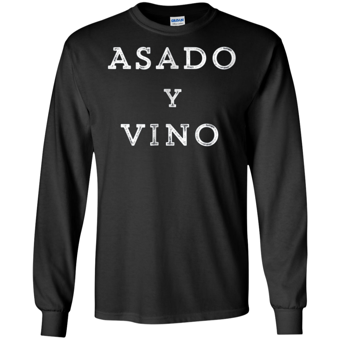 Asado y Vino T-shirt - Funny BBQ Beef and Wine T-Shirt
