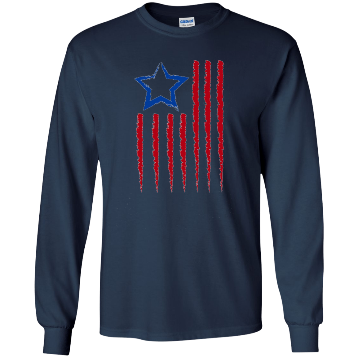 4th of July USA American flag Men Women kids Gift T-shirt