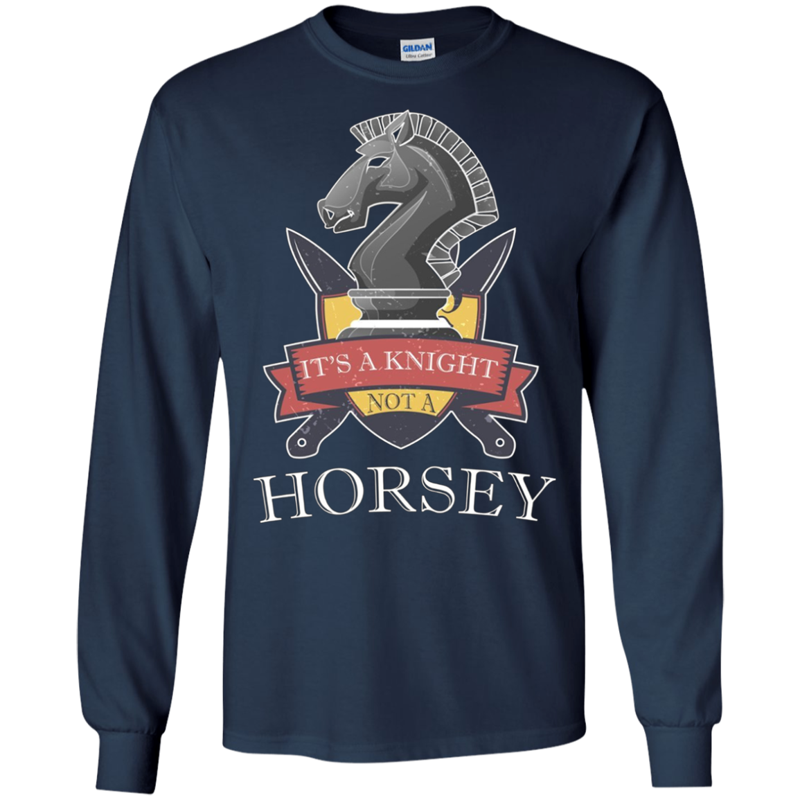 Witty Chess Piece Tees - It's A Knight, Not A Horsey T-Shirt