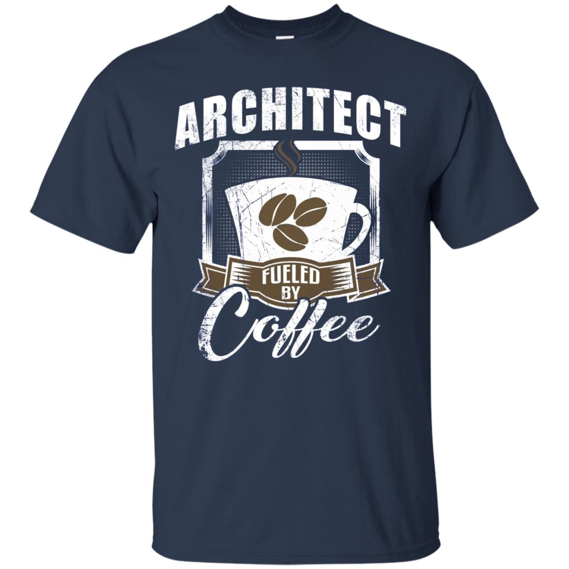 Architect Fueled By Coffee Funny Long Sleeve T-Shirt