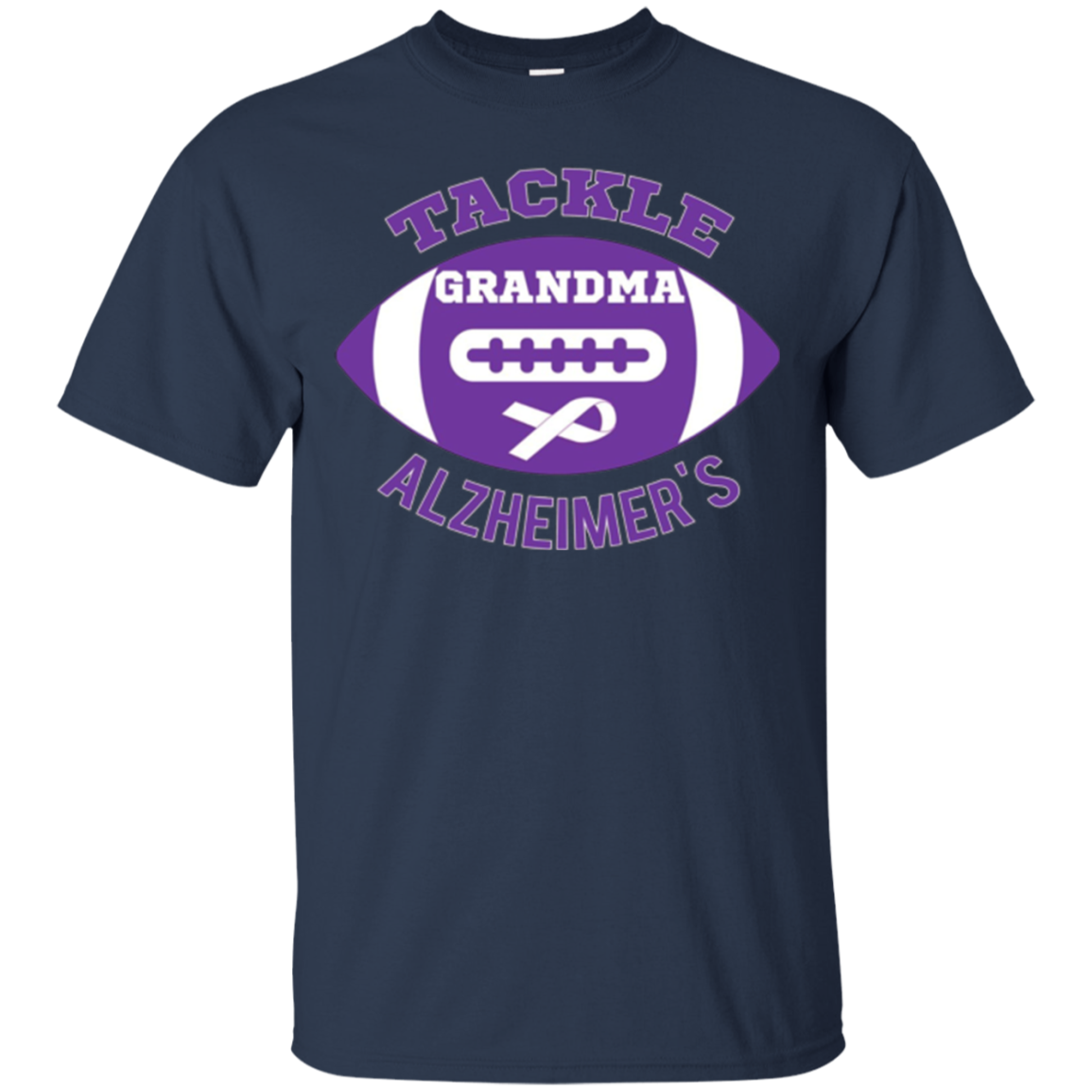Alzheimer Awareness T-shirt GRANDMA ALZHEIMER'S awareness