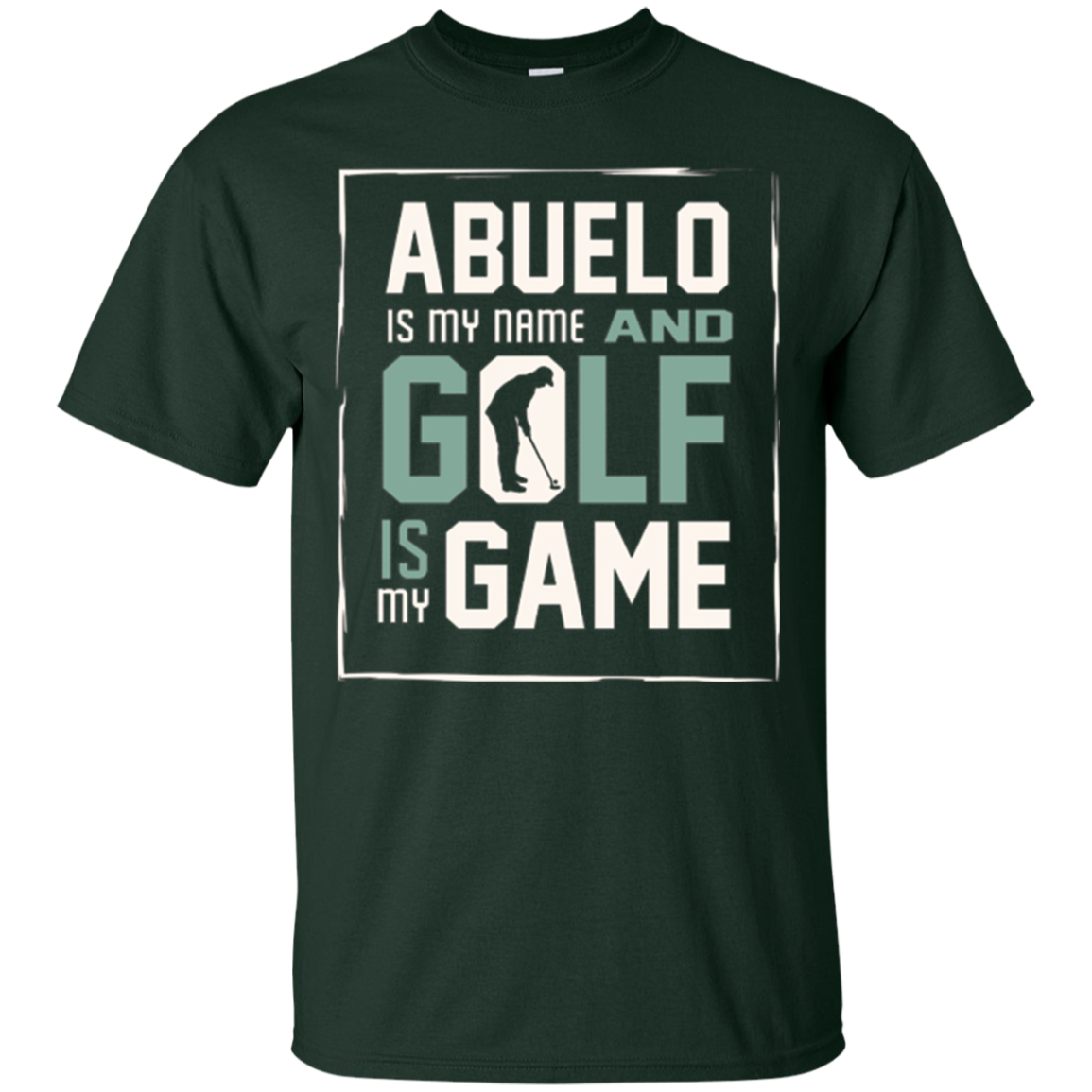 Abuelo My Name Golf My Game Golfing Shirt