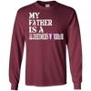 Image of Alzheimer's Awareness Shirt For Fathers Purple Ribbon Tee