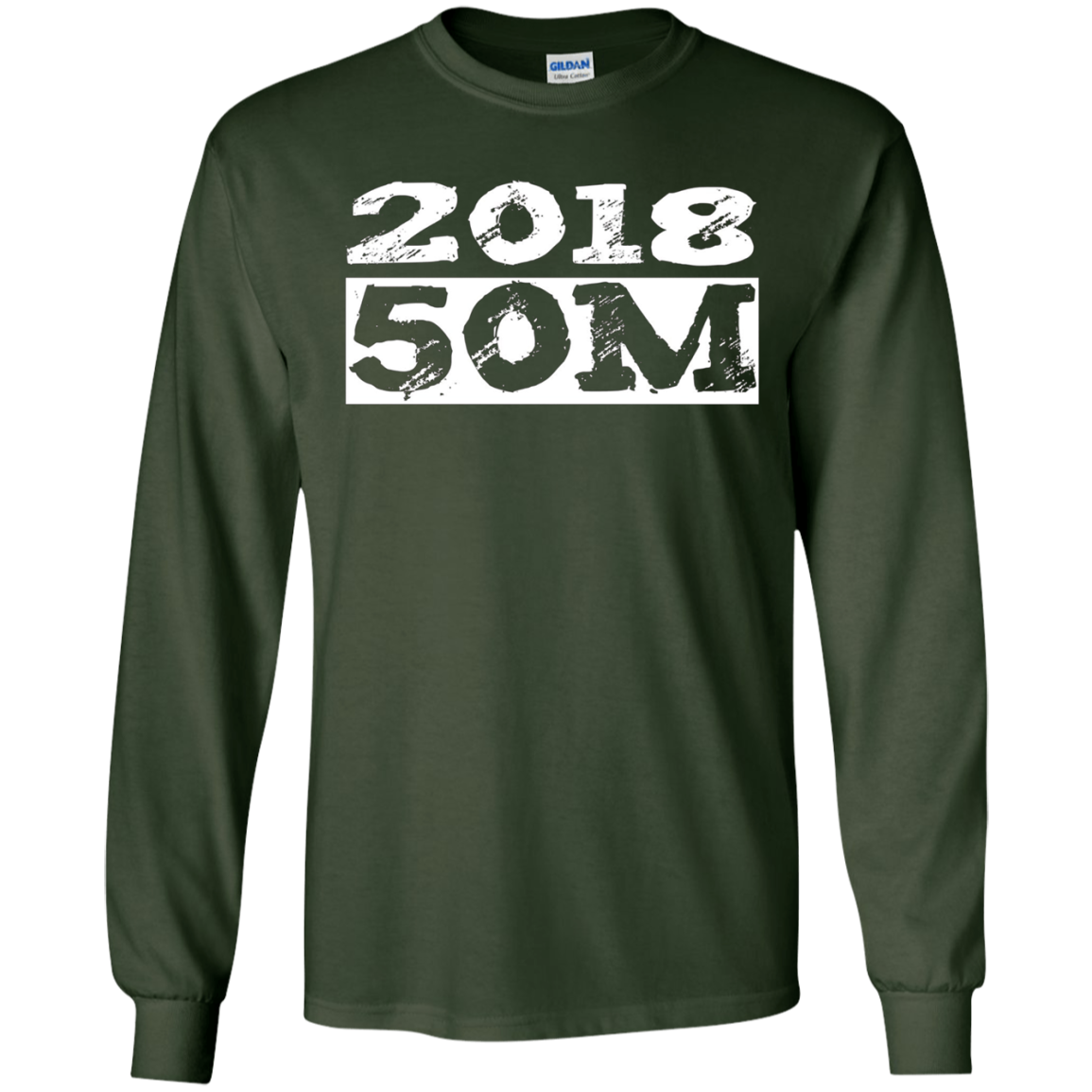 50M Ultra Running Marathon 2018 Novelty Shirt