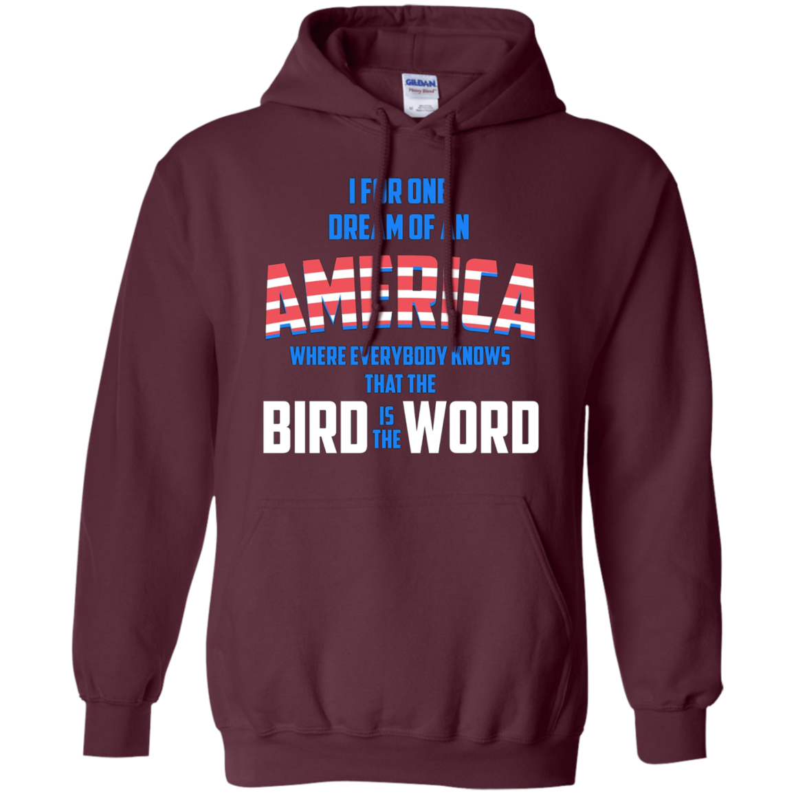 America where everybody knows the Bird is the Word T-shirt