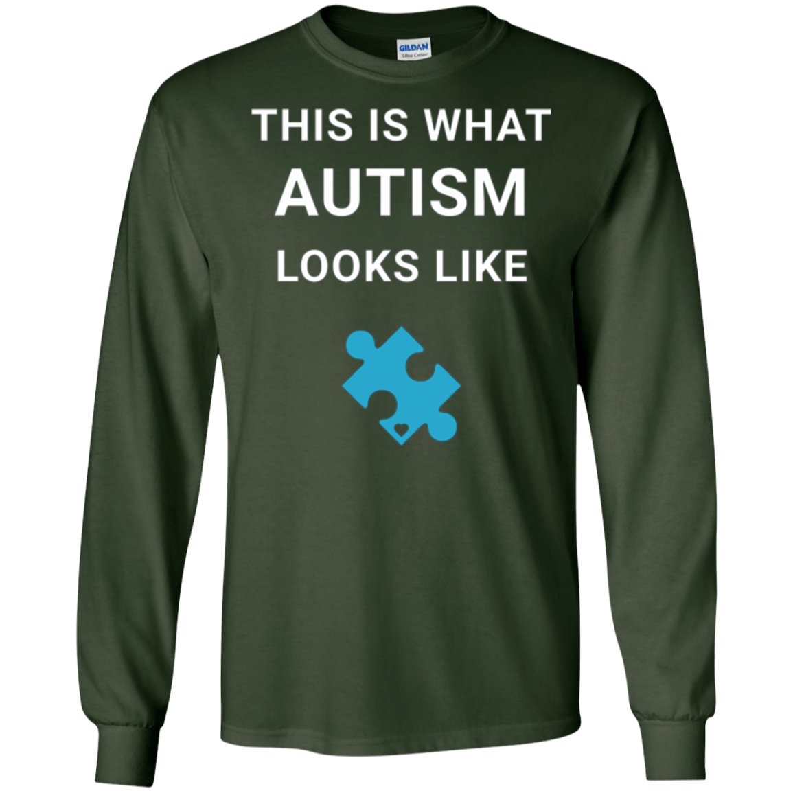 Autism Awareness: This Is What Autism Looks Like T-Shirt