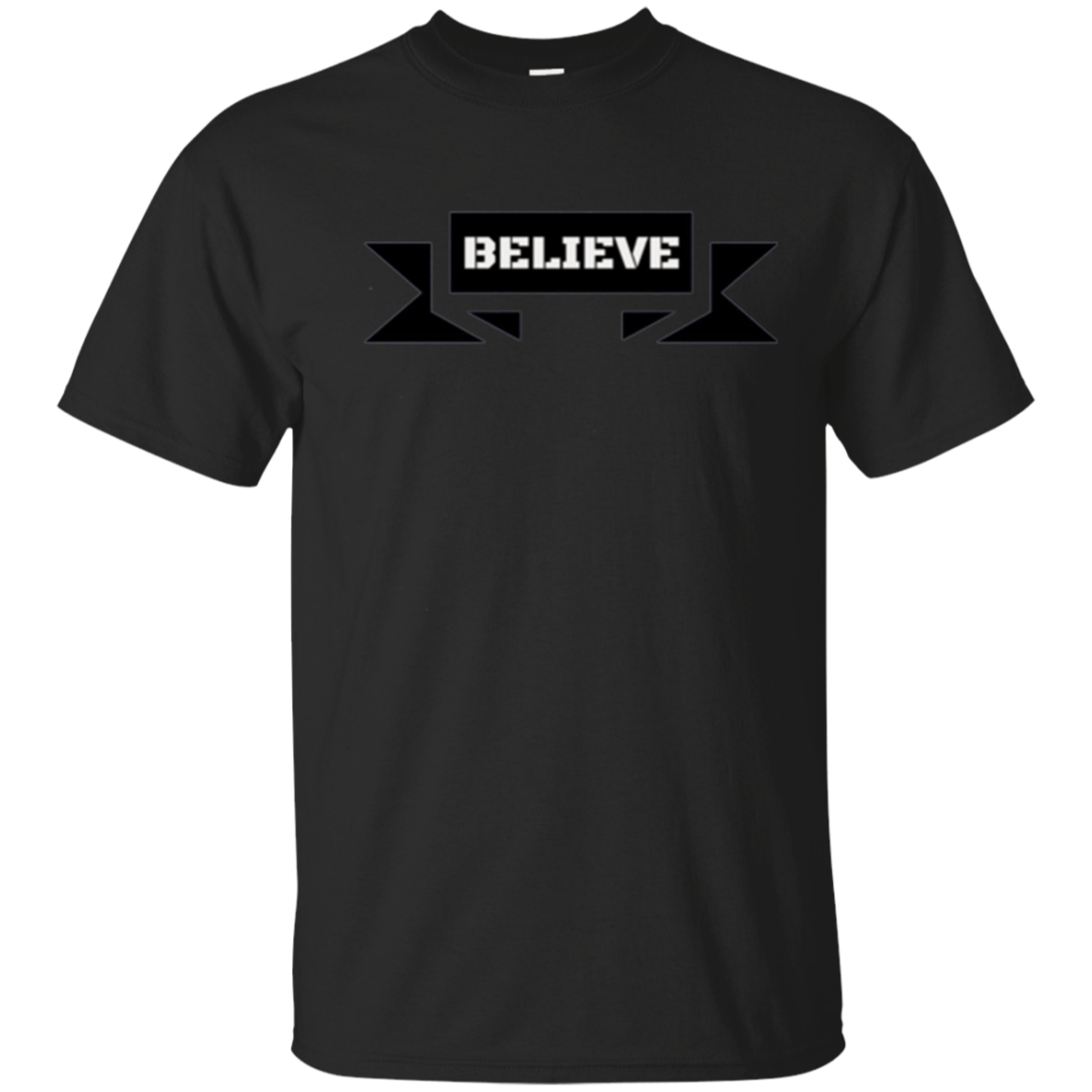 T-shirt " Croire " l’engagement de la foi motivationnel