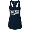 Image of American Flag T-Shirt With Elk Vintage Look