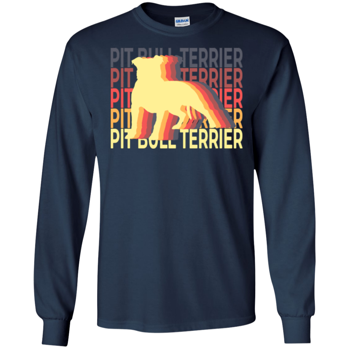 American Pit Bull Terrier T Shirt Vintage Repeat