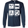 Image of Architect funny T Shirt Man Women Eat Sleep Design Tee