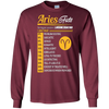 Image of Aries faits t-shirt-top signes pour repérer un vrai bélier