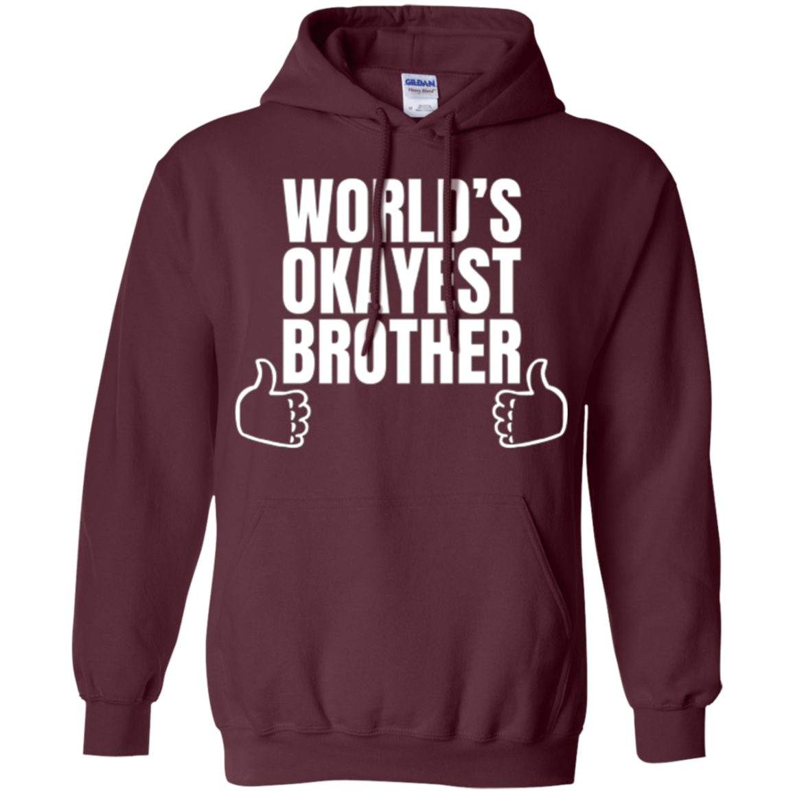 Adult World's Okayest Brother Funny Siblings tee for Brother