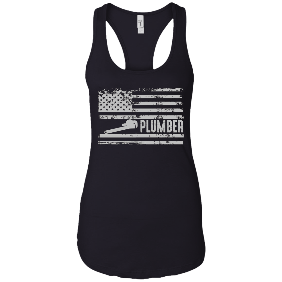 American Plumber United States Flag Gift T-Shirt