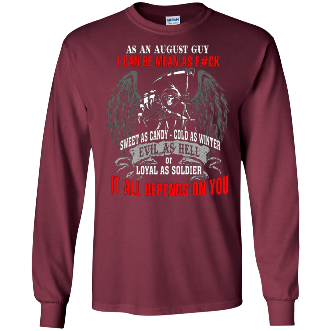 as a august guy t-shirt