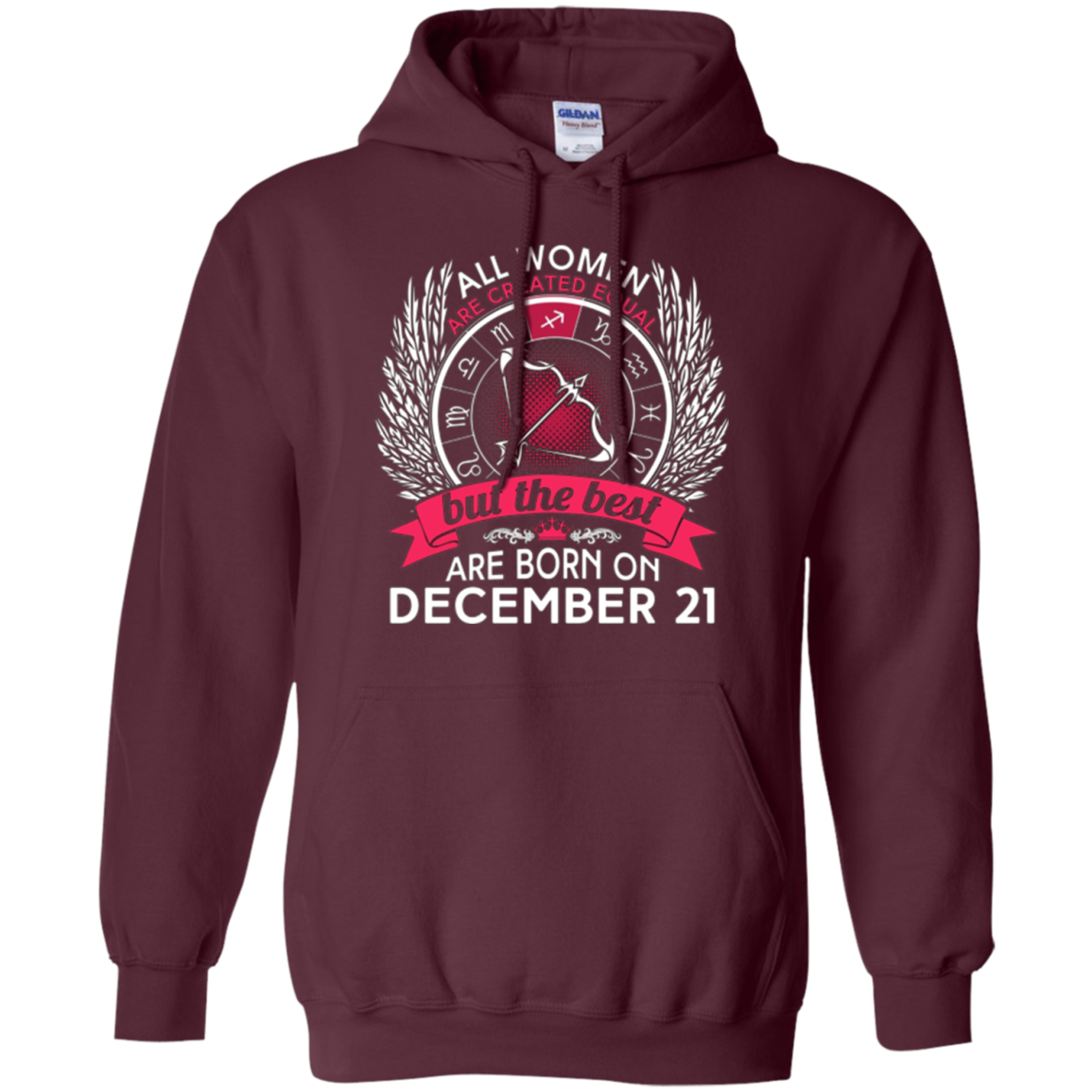 All Women Are Created Equal Born On December 21 T-shirt