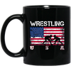 Image of American Flag Wrestling T-shirt