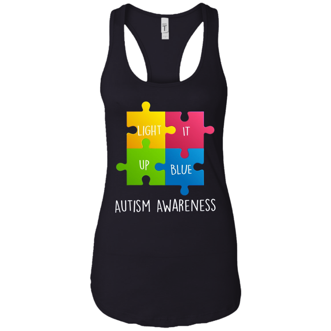 Autism Awareness Light it up Blue T-Shirt