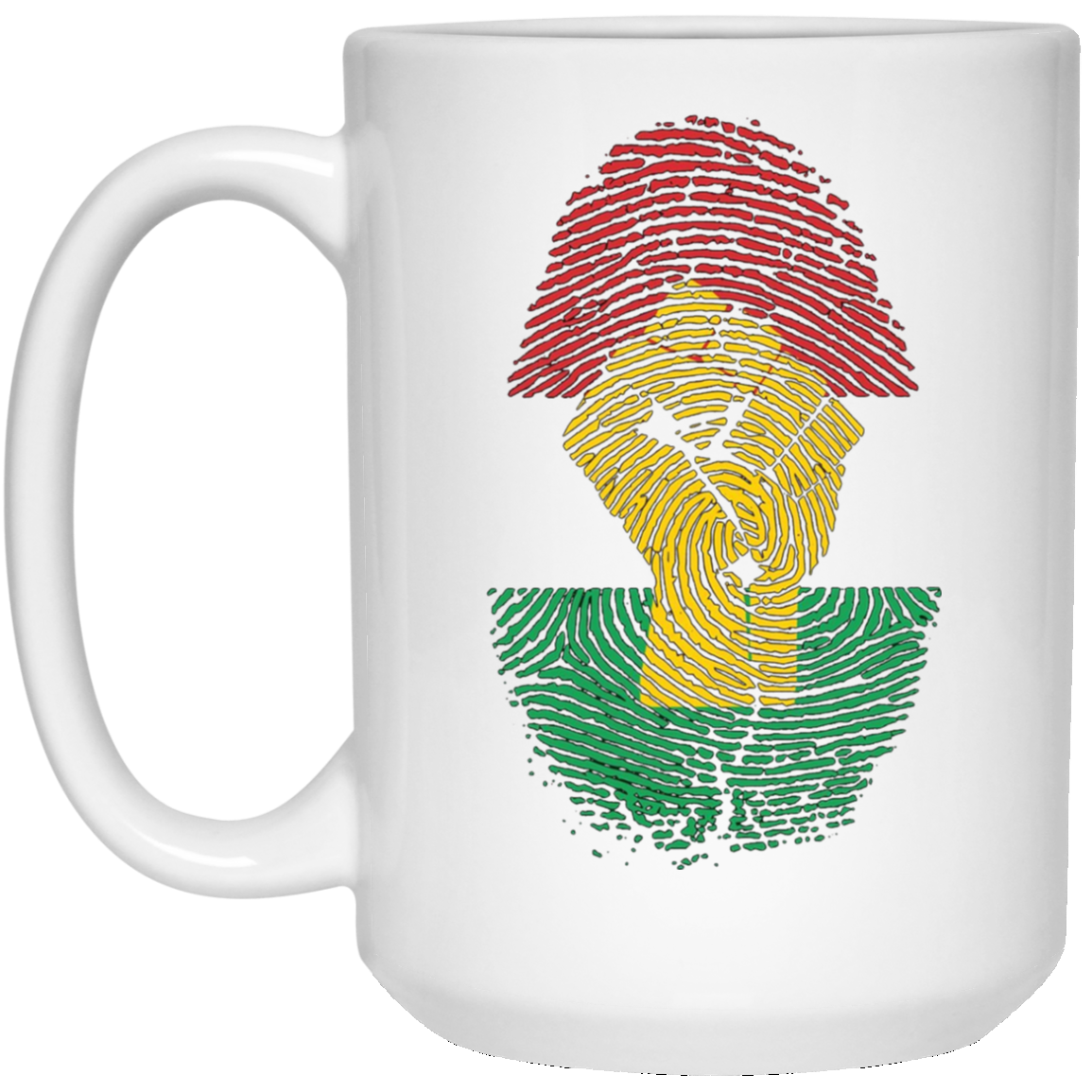 African Pride Fingerprint Black History T-Shirt