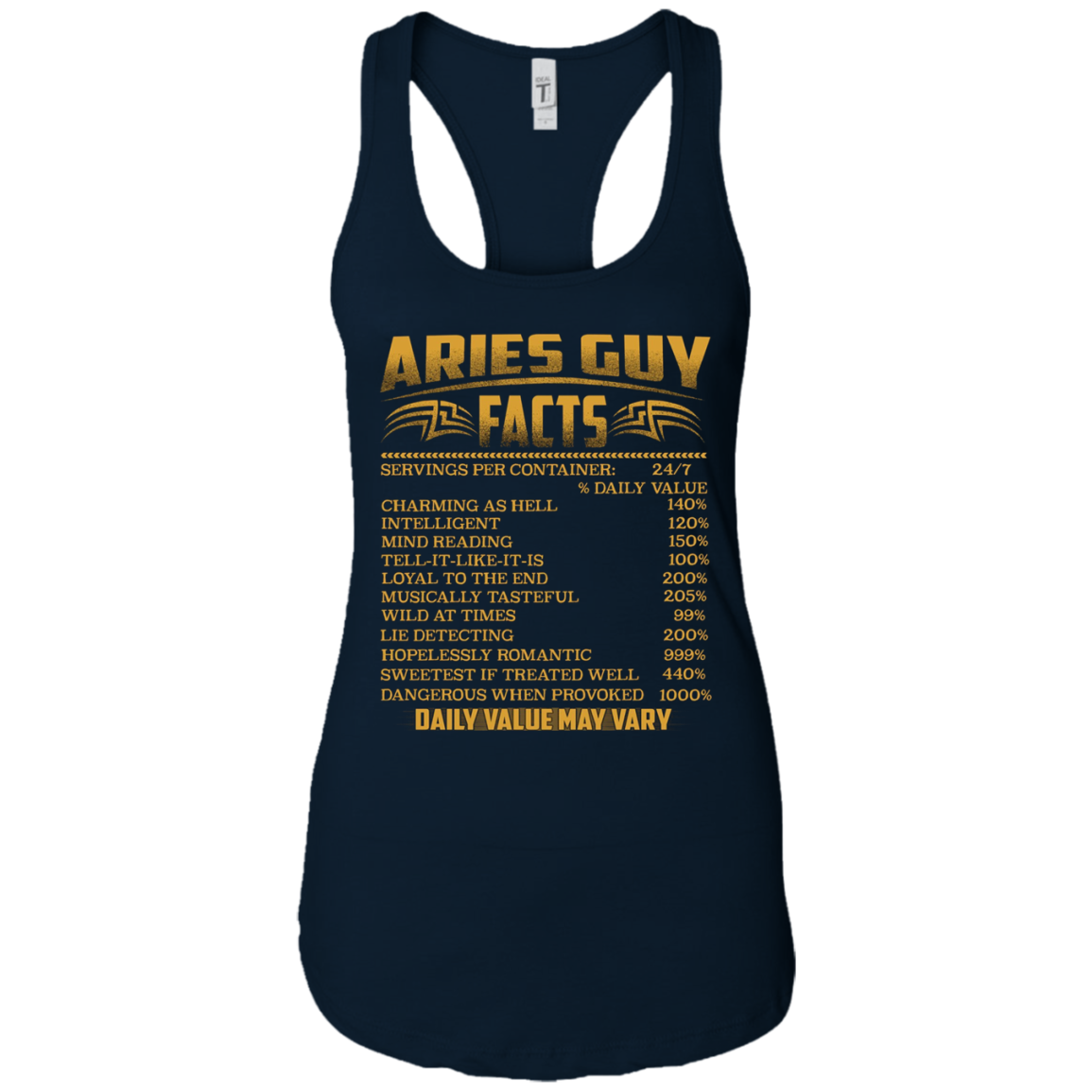 Aries GUY FACTS FUNNY T-SHIRT