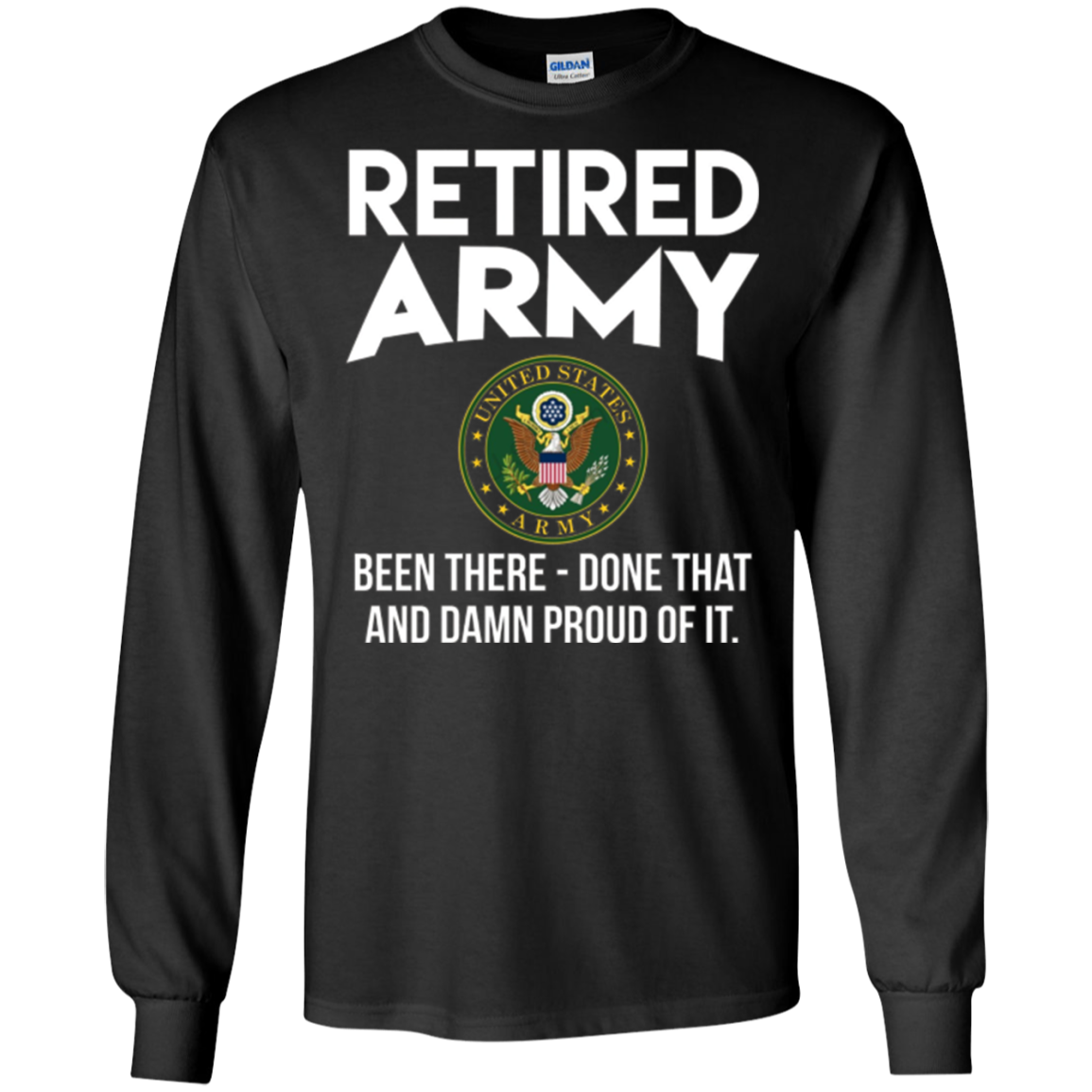 Army retired shirt - Retired army shirts - Military Retired