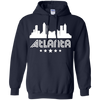 Image of Atlanta Georgia Skyline Retro Style T-Shirt