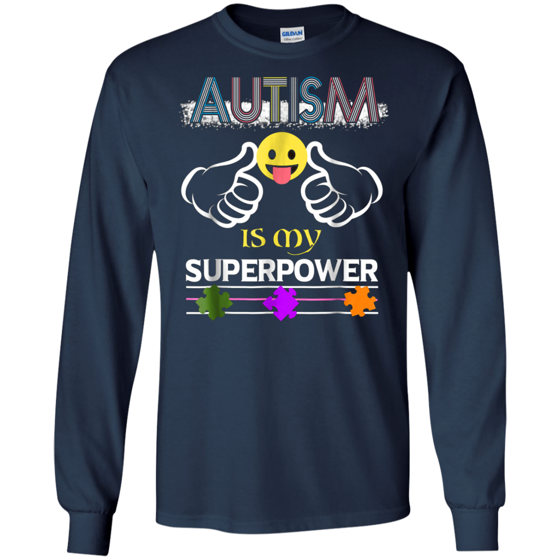 Autism Is My Superpower Autistic Awareness Gift T-Shirt