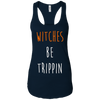 Image of Funny Halloween T-shirt - Witches Be Trippin