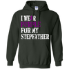 Image of Alzheimer's Awareness Tshirt I Wear Purple For My Stepfather