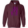 Image of Alzheimer's Awareness USA Flag, Purple Ribbon and Dove shirt