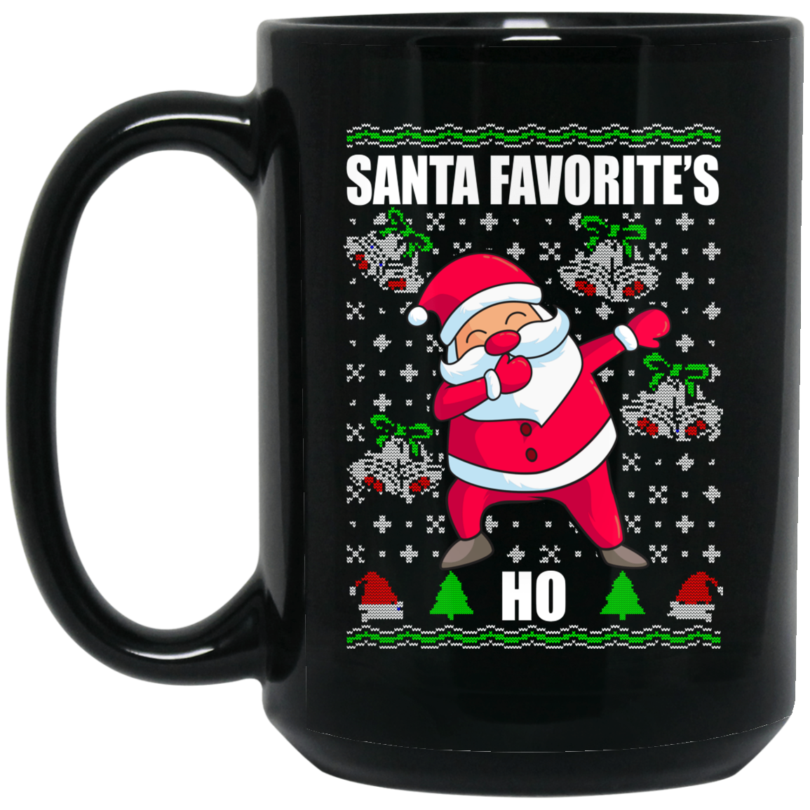 Santa Favorite's Ho Dabbing Santa X-ma T-Shirt