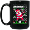 Image of Santa Favorite's Ho Dabbing Santa X-ma T-Shirt