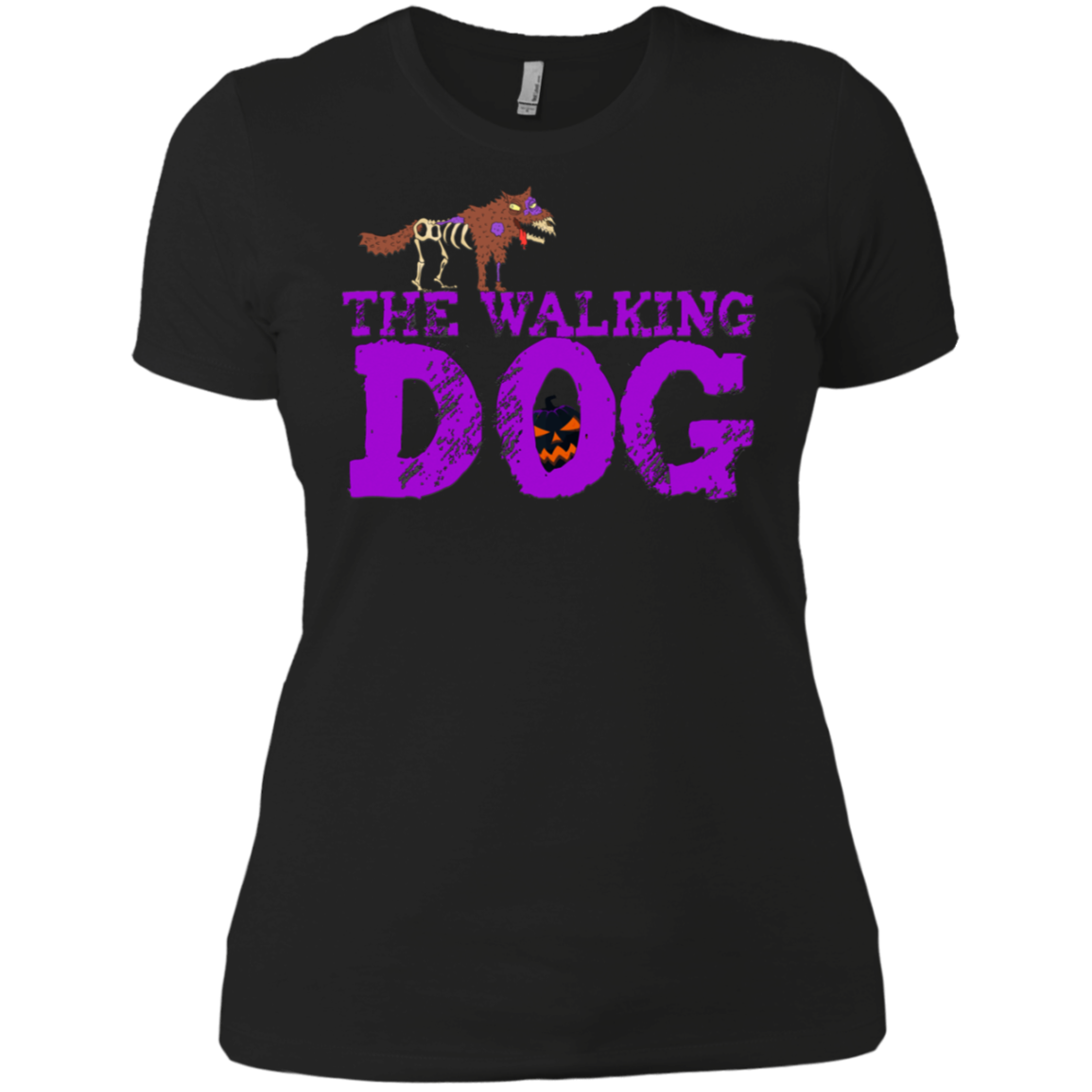 Funny Halloween Zombie Dog long-sleeved T-Shirt