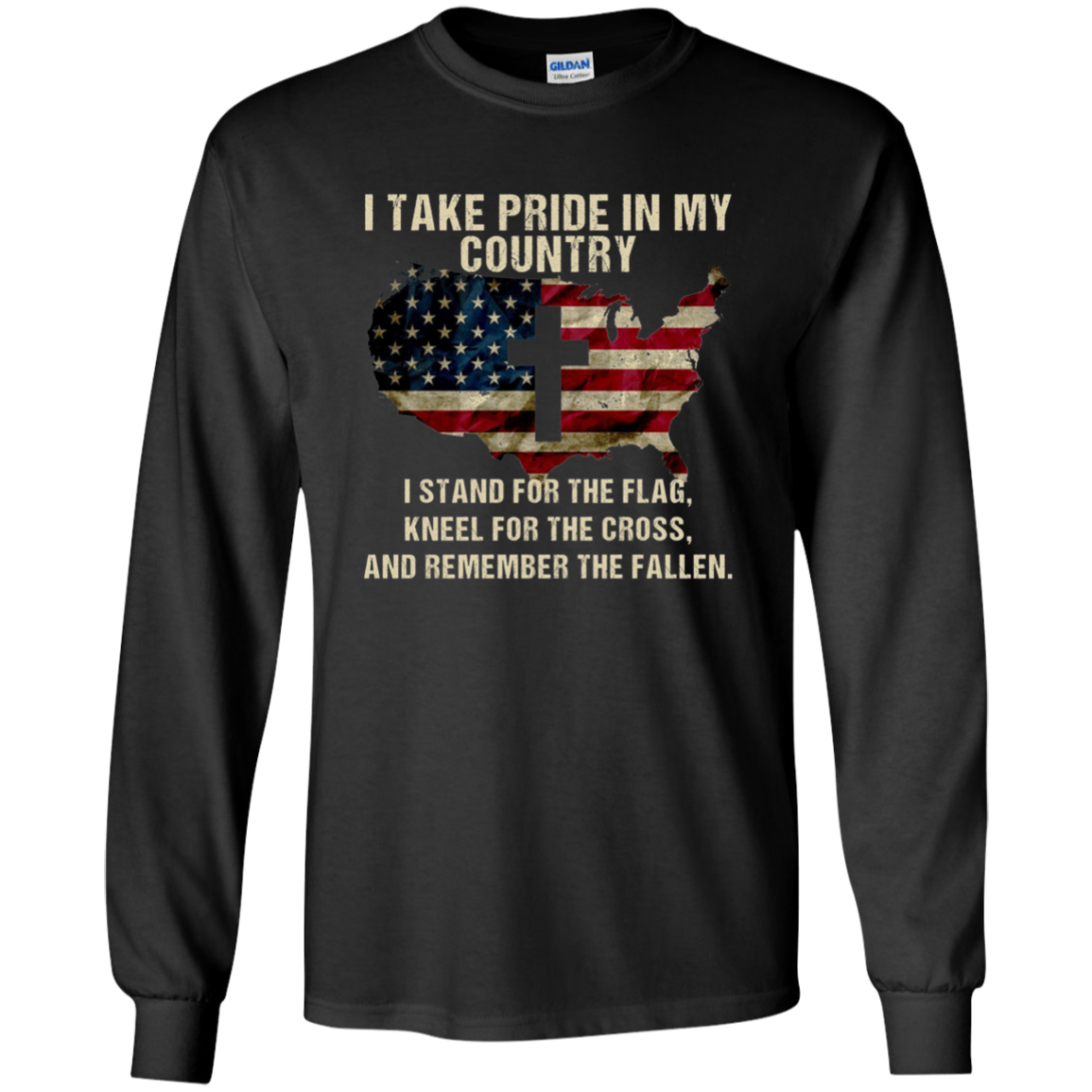 American Pride: Patriotic American Flag T-shirt