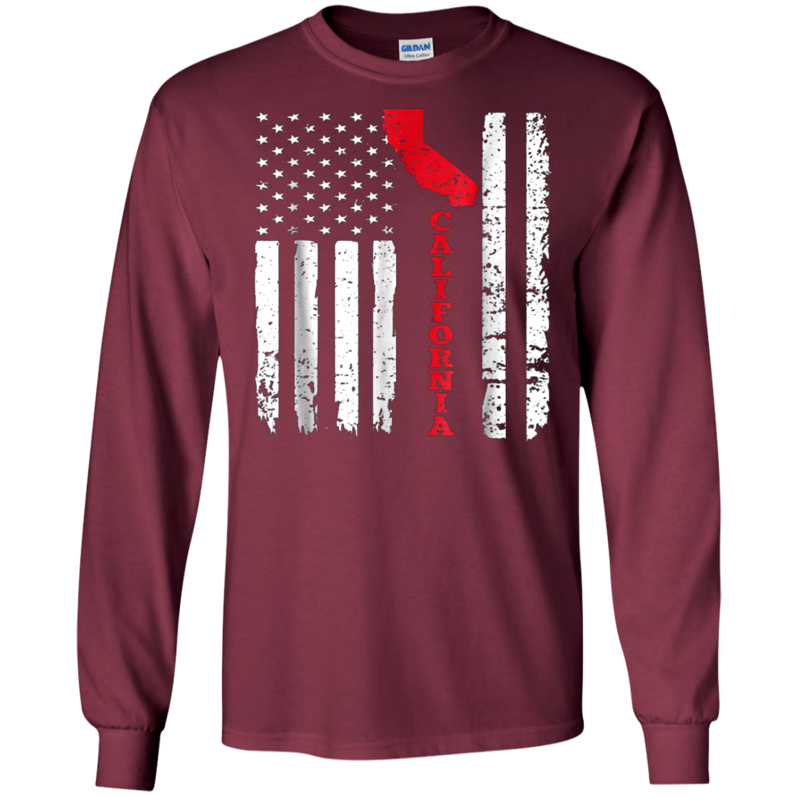 America California Flag tShirt Independence Day