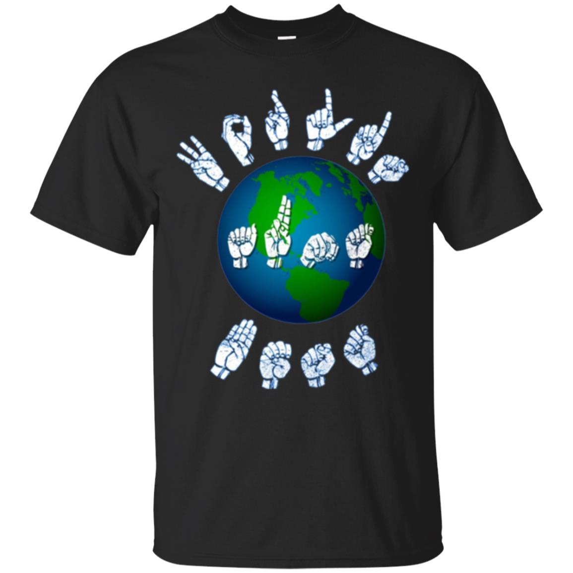 American Sign Language World's Best Aunt T shirt fun gift