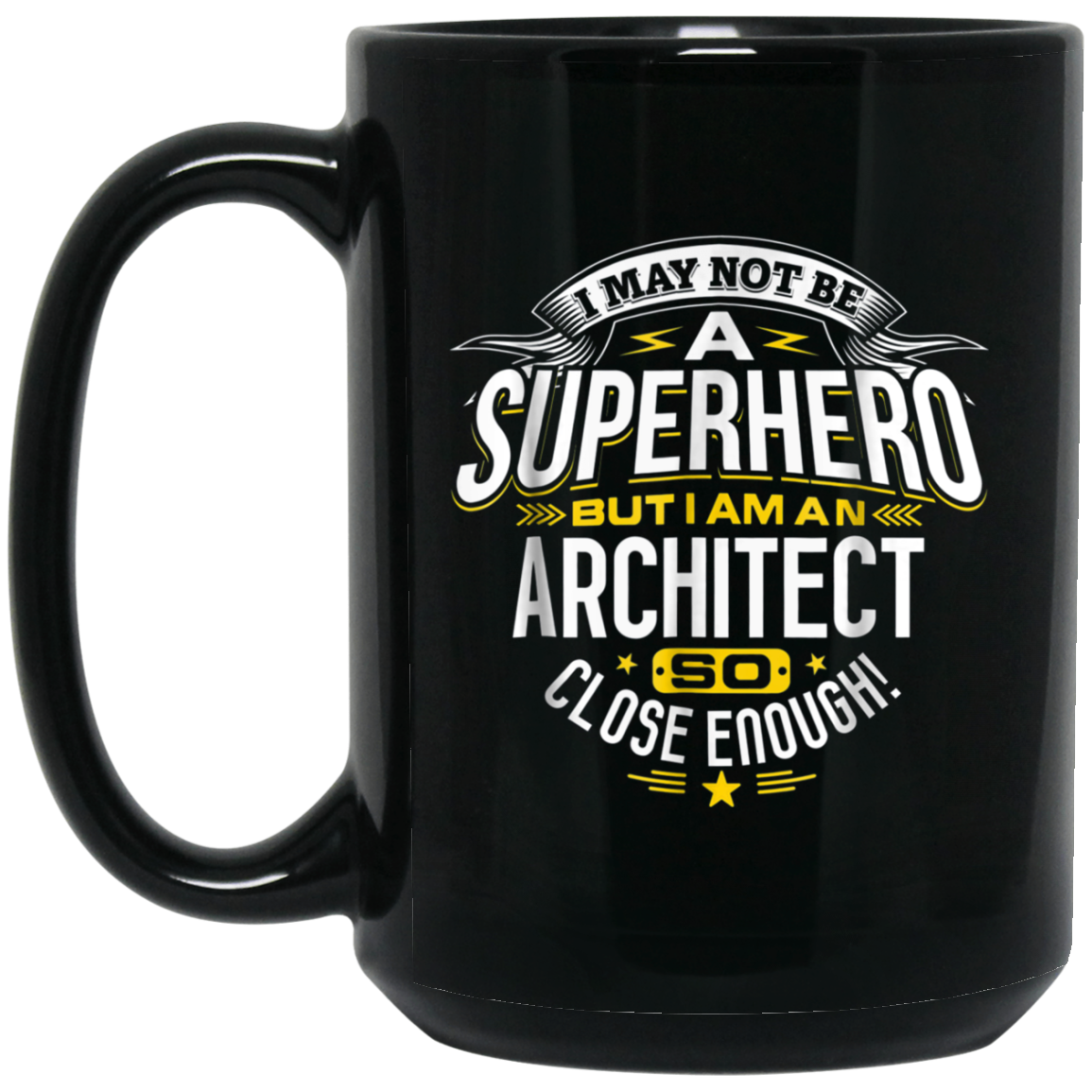 Architect T Shirt Gift Idea Superhero Architect T-Shirt