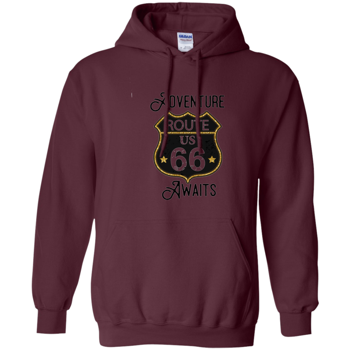 Adventure Awaits Route 66 T-Shirt