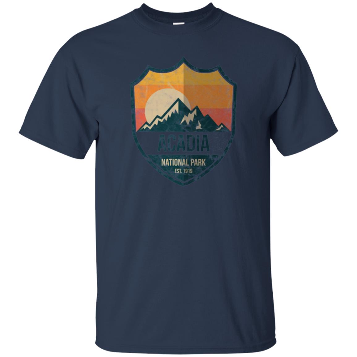 Acadia National Park T Shirt Maine Souvenir Gift Shirt