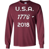 Image of America Independence Day Freedom 4th July Apparel T-Shirt