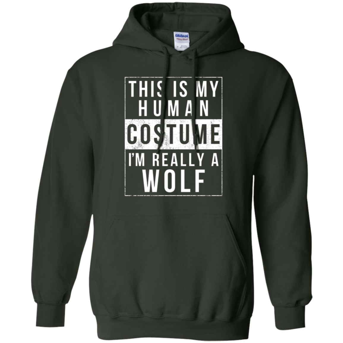 Wolf Halloween Costume Shirt Funny Easy for Kids Men Women