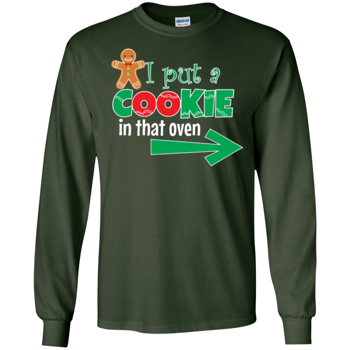 Christmas T-shirt Expecting Dad Pregnant Wife Tee