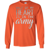 Image of Army Wife Shirt Girl , Half Of My Heart Is In The Army