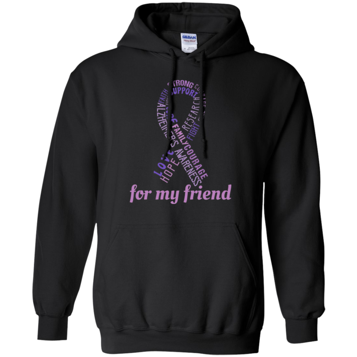 Alzheimer's Awareness T-Shirt For My Friend