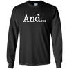 Image of Et ... Deep Profound Open-Ended Artistic Long Sleeve T-Shirt