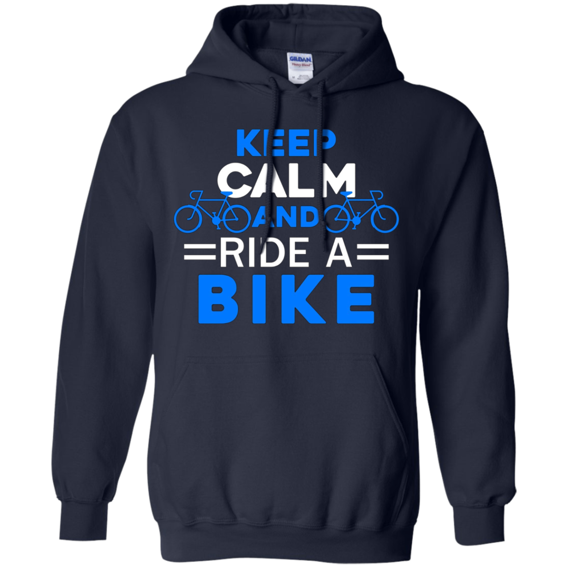 Bike Shirt - Keep Calm And Ride A Bike Tshirt